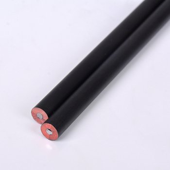 原木鉛筆-消光黑筆桿印刷設計禮品-圓形塗頭廣告筆-採購批發製作贈品筆_2
